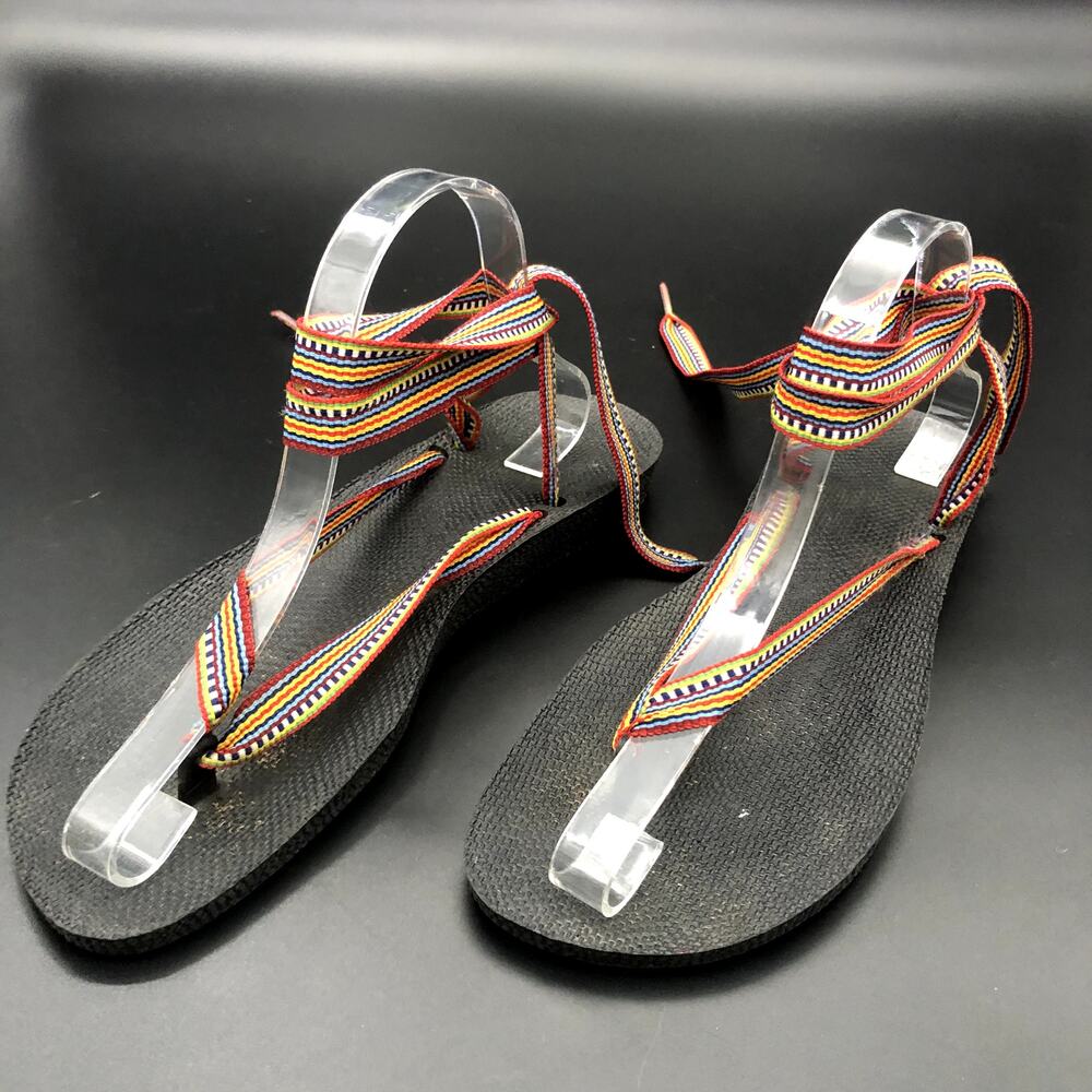Sport Labs Wrap Tie-Up Sandals, Women's Size 10/EUR 40.5